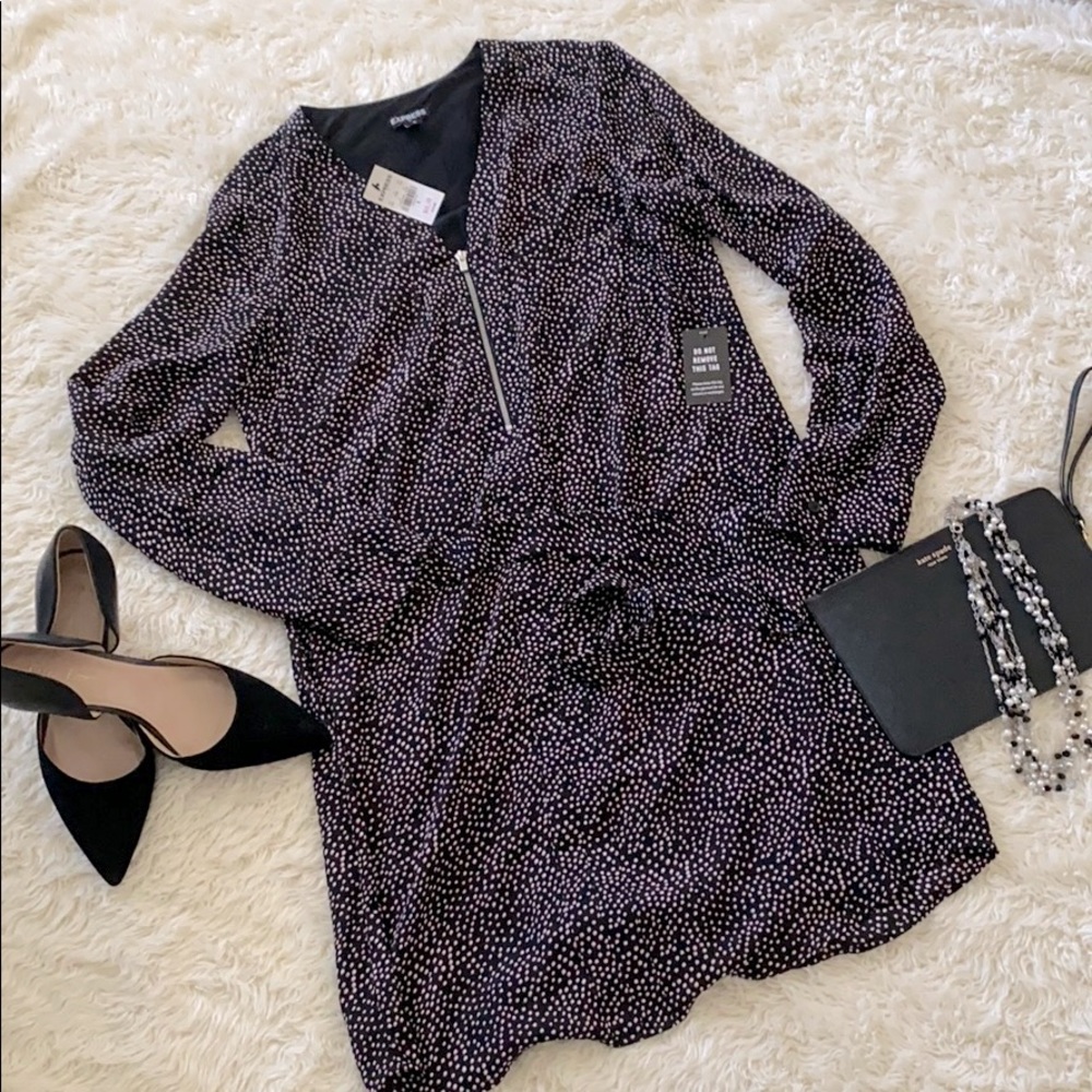 NWT Express shirt dress size small.